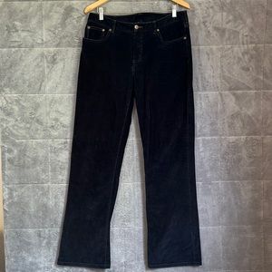 Carhartt Women’s Black Corduroy Flare Boot Cut Jeans Pants Size 12 x 34